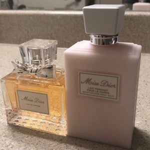Miss Dior Fragrance and Lotion